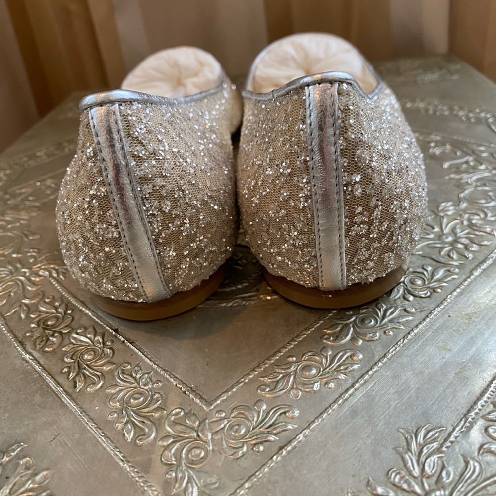 Brand new Jimmy Choo Romy flats. Size 37. - Picture 5 of 7